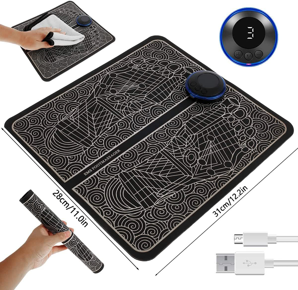 Intelligent EMS Foot Massager Mat